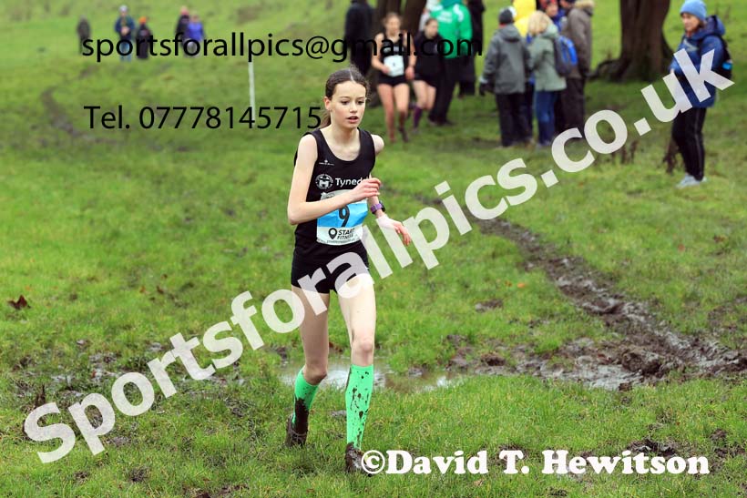 Womens under-17s and under-20s 2023 NECAA Cross Country Relays, Thornley Hall Farm, Peterlee, County Durham. Photo: David T. Hewitson/Sports for All Pics